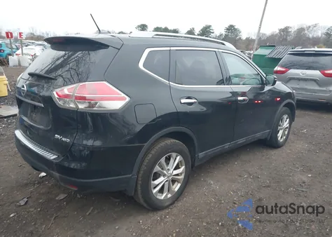 2015 Nissan Rogue Sv из США, поврежденный, VIN 5N1AT2MVXFC919312